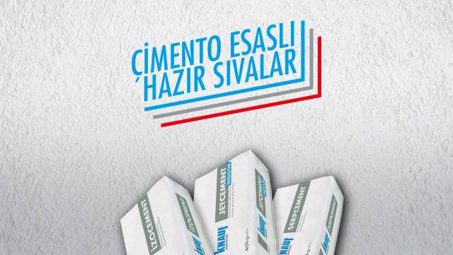 Çimento Esaslı Hazır Sıvalar